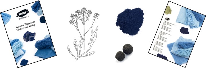 Brochure teinture à l'indigo (#992426)