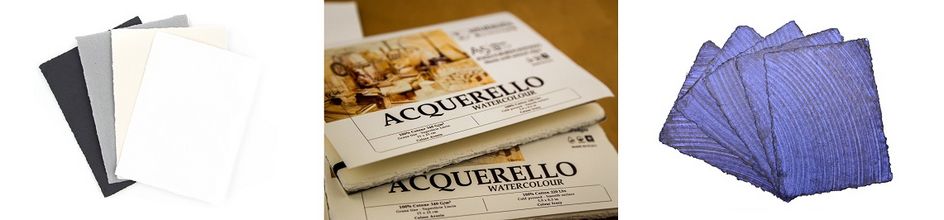 Papel para acuarela