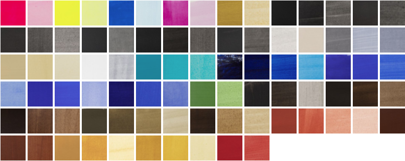 Recetas de pintura acrílica