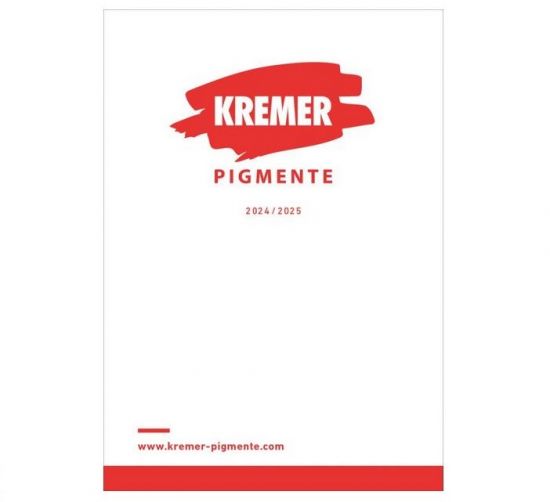 Katalog Kremer Pigmente, Deutsch