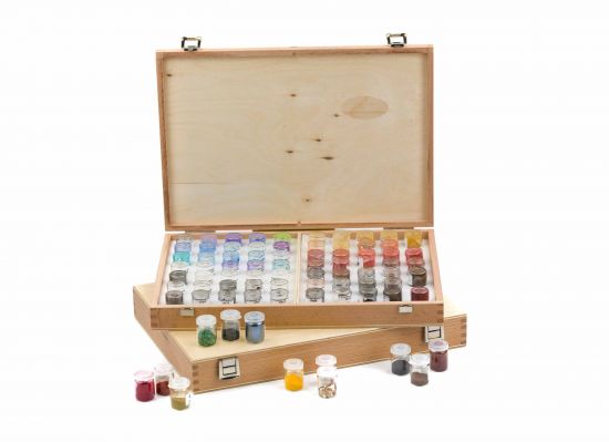 Set d´échantillons de pigments