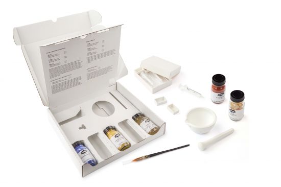 Kit d´aquarelle pigments Kremer