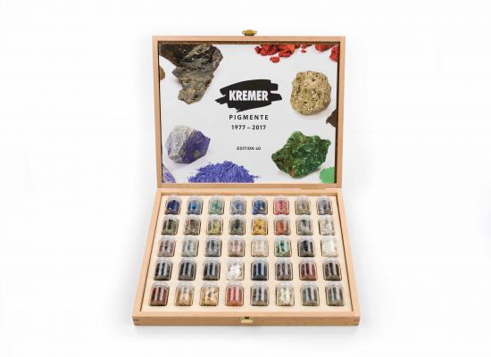 Set du 40ème Anniversaire de Kremer Pigmente