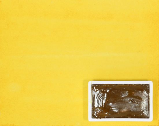 Kremer Aquarelle - Jaune d´Inde imitation