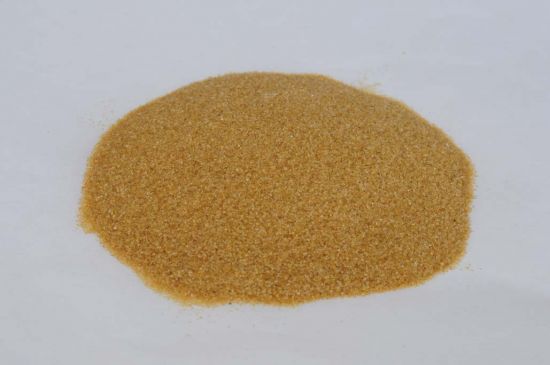 Verre coloré, jaune-ambre, transparent