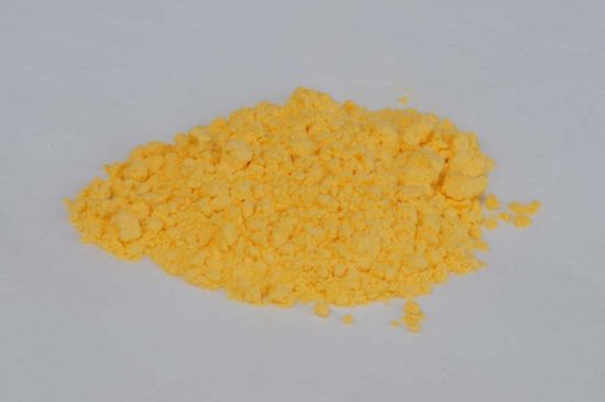 Colored glass, Crown-Yellow, opaque