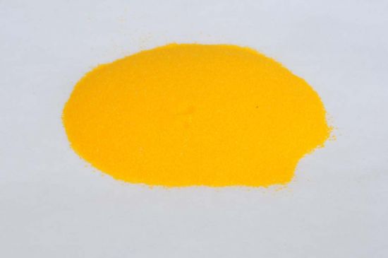 Verre coloré, jaune-couronne, opaque