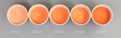Colored glass, Opal Orange, yellowish, opaque