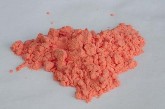 Verre coloré, orange d´opale rougeâtre, opaque