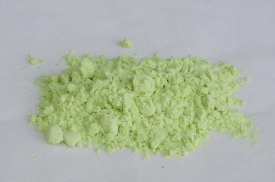 Verre coloré, vert-de-semence, opaque