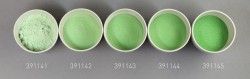 Verre coloré, vert-de-mousse, transparent