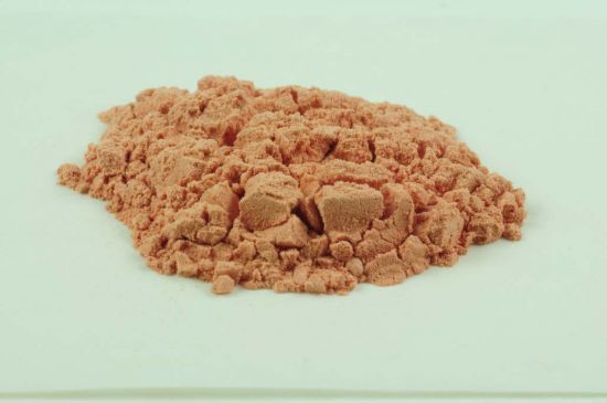 Vetro colorato, rosso corallo, opaco
