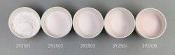 Verre coloré, rose doux, opaque