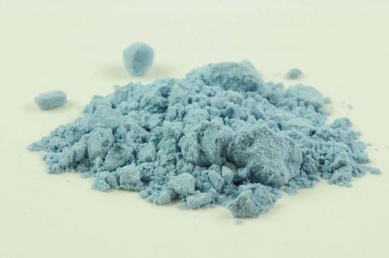 Verre coloré, bleu argenté, transparent