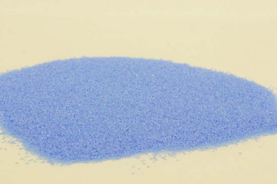 Verre coloré, bleu de Delft, opaque