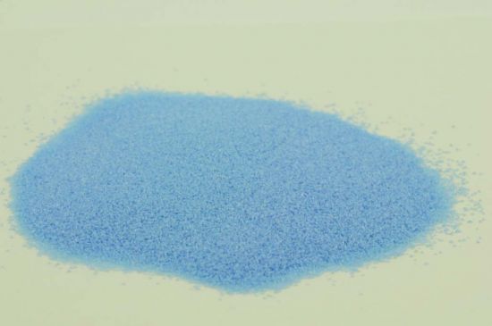 Verre coloré, azur d´opale, opaque