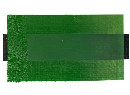 Verde di ossido di cromo in linolio