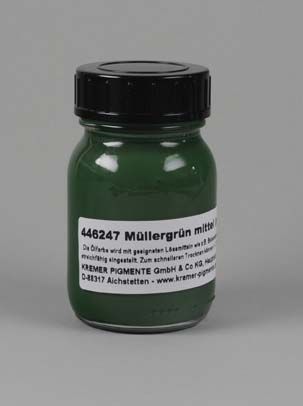 Vert de Müller médium, á l´huile de lin