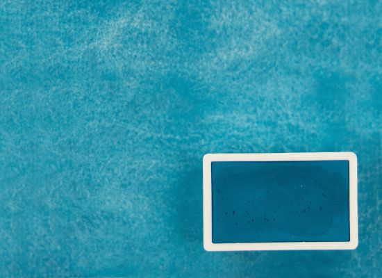 Kremer Watercolor - Cobalt Blue Turquoise Dark
