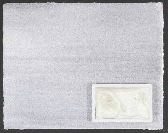 Kremer Aquarelle - IRIODIN® 119 POLAR WHITE, Argent polaire
