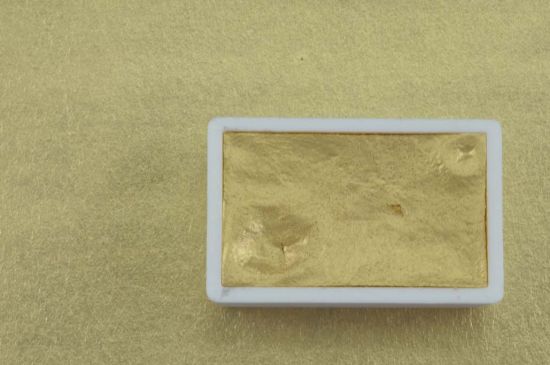 Kremer Aquarelle - IRIODIN® 320 BRIGHT GOLD PEARL, Doré pâle