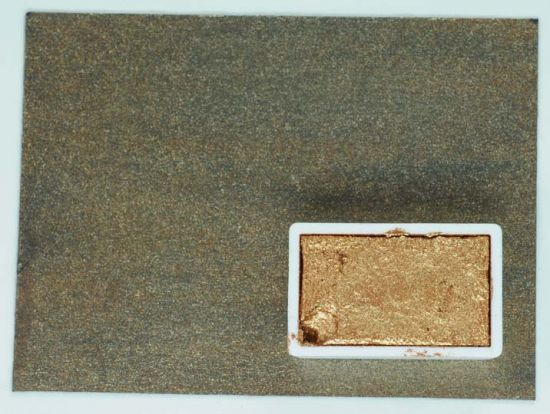 Kremer Aquarelle - IRIODIN® 530 Bronze scintillan