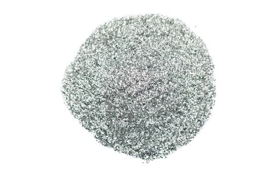 Silber Glitzer 0,4 x 0,4 mm