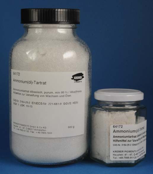 Bitartrate d´ammonium