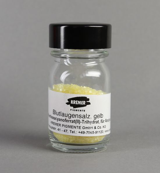 Ferro-cyanure de potassium, jaune