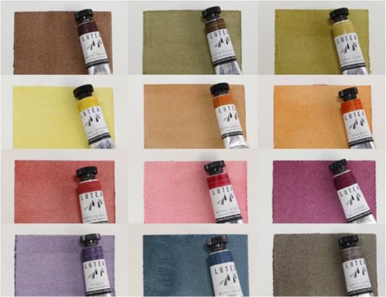 Lutea Plant-Watercolor Set