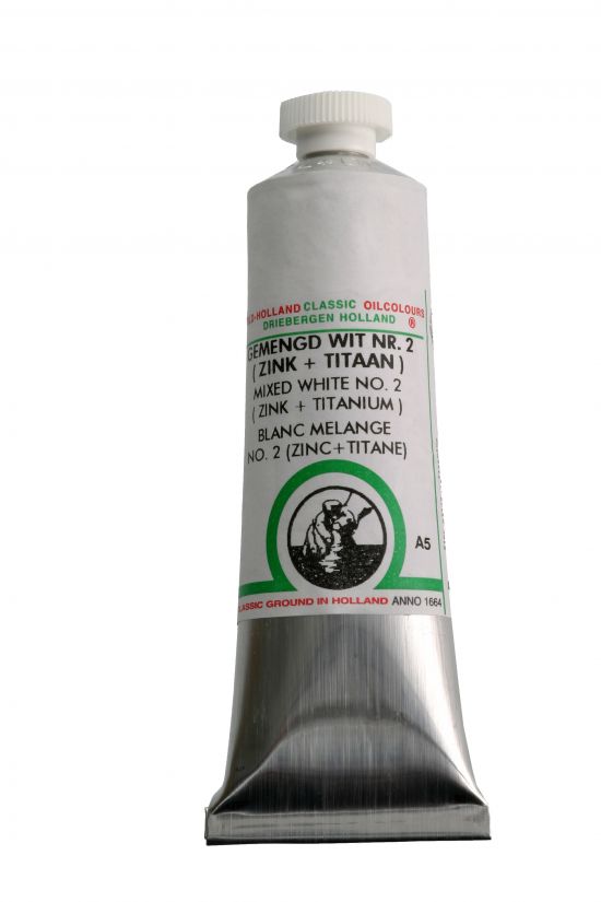 Old Holland Oil Color - Titanium White - Zinc White