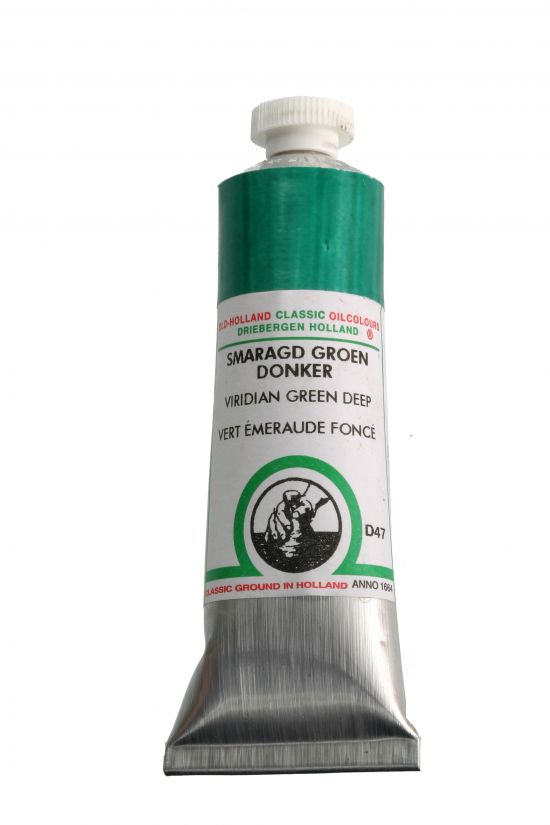 Old Holland Oil Color - Viridian Green dark