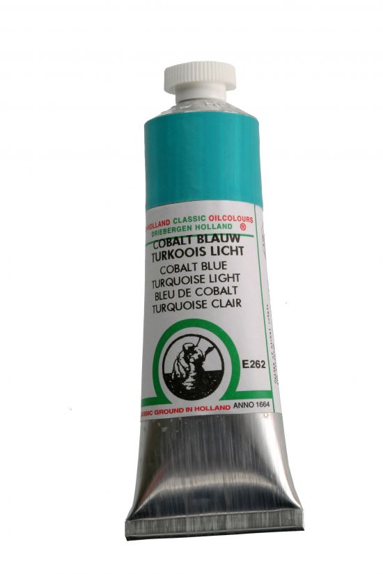 Old Holland Oil Color - Cobalt Blue Turquoise light