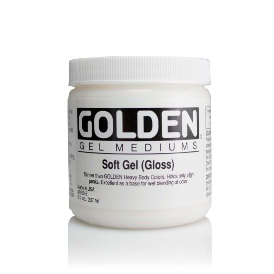 Golden GEL MEDIUMS, Soft gel (gloss)