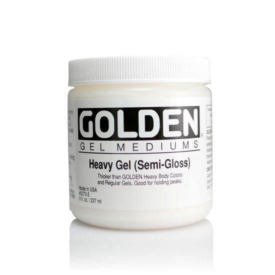 Golden GEL MEDIUMS, Heavy Gel (semi-gloss)