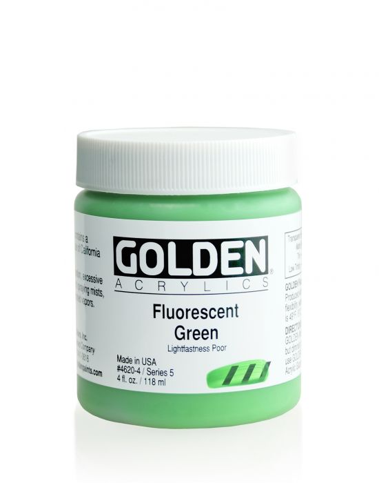 Golden FLUORESCENT COLORS, Fluorescent Green