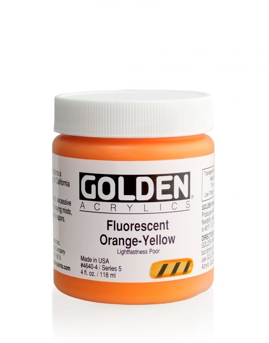Golden FLUORESCENT COLORS, Arancione-giallo fluorescente