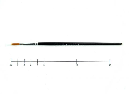 Pincel acuarela, pelos de nylon, no. 3