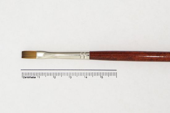 Pincel de aceite, categoría maestros S, plano, no. 4
