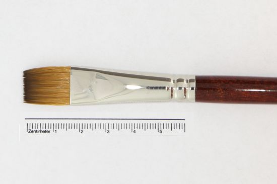 Pincel de aceite, categoría maestros S, plano, no. 16