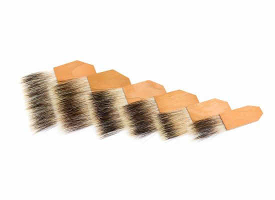 Gilder Tip, Badger Hair, No. 1 inch
