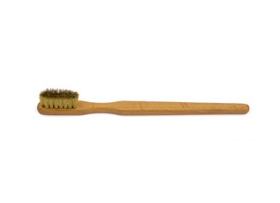Cepillo de mango pequeño, alambre de latón, 0,10/12 mm