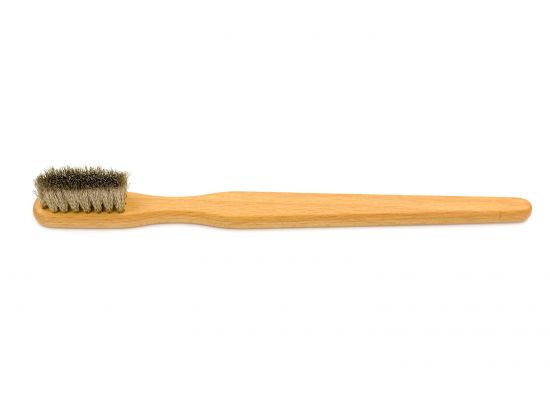 Cepillo de mango pequeño, alambre de alpaca, 0,10/12 mm