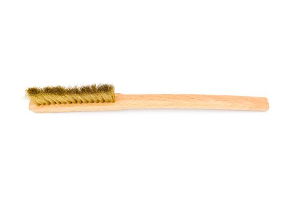 Cepillo de mango, alambre de latón, 0,10 mm