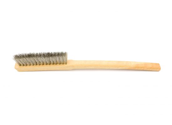 Cepillo de mango, alambre de alpaca, 0,15/20 mm