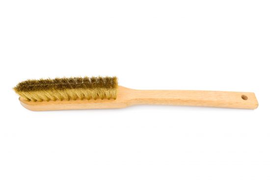 Cepillo de mango, alambre de latón, 0,10 mm