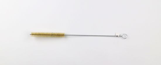 Gedrehte Zylinderbürste, Schweineborsten, 15 mm Ø