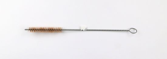 Gedrehte Zylinderbürste, Bronzedraht 0,12, 15 mm Ø