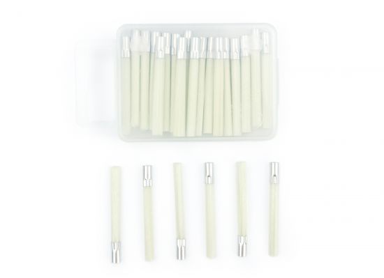 1 set of 24 erasing tips, glass fibre