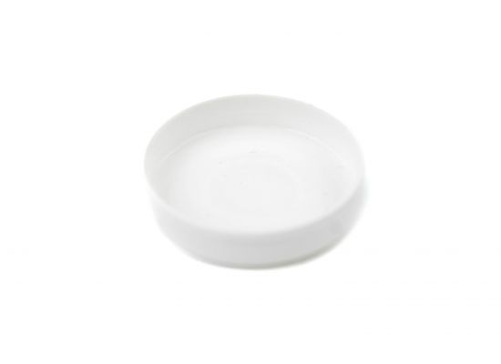 Näpfchen rund PP, weiß